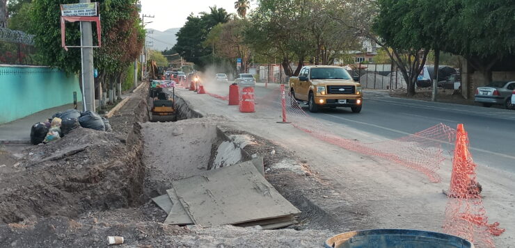 Nextipac sewer project construction continues to hampers traffic