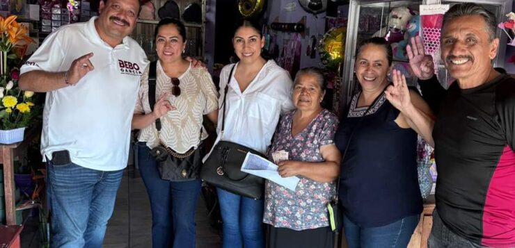 The crosses erected by the late Dr. Eduardo Cervantes return