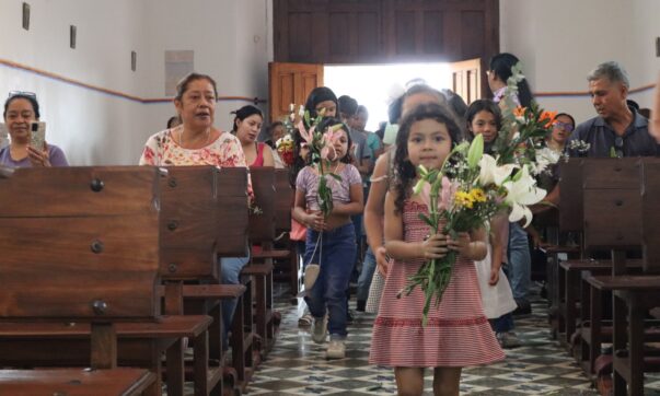 Flower offerings resume with reopening of Little Chapel